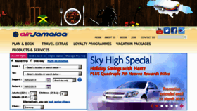 What Airjamaica.com website looked like in 2013 (11 years ago)