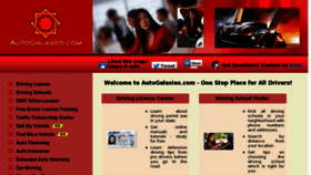 What Autogalaxies.com website looked like in 2013 (11 years ago)