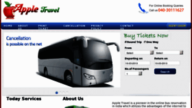 What Appletravel.in website looked like in 2013 (11 years ago)