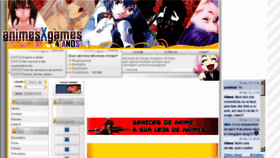 What Animesxgames.com website looked like in 2013 (11 years ago)