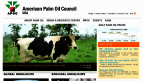 What Americanpalmoil.com website looked like in 2013 (11 years ago)