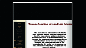 What Alln.org website looked like in 2013 (11 years ago)