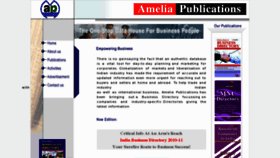 What Ameliaindia.com website looked like in 2013 (11 years ago)