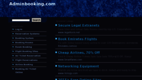 What Adminbooking.com website looked like in 2013 (10 years ago)