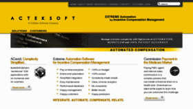 What Acteksoft.com website looked like in 2013 (11 years ago)
