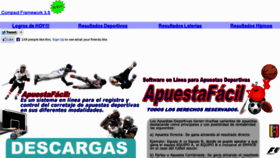 What Apuestafacil.com.ve website looked like in 2013 (10 years ago)