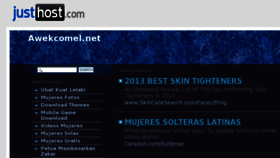 What Awekcomel.net website looked like in 2013 (11 years ago)