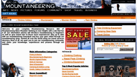 What Abc-of-mountaineering.com website looked like in 2013 (10 years ago)