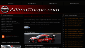 What Altimacoupe.com website looked like in 2013 (10 years ago)