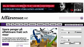 What Affarsresor.se website looked like in 2013 (10 years ago)