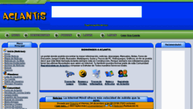What Aclantis.com website looked like in 2013 (10 years ago)