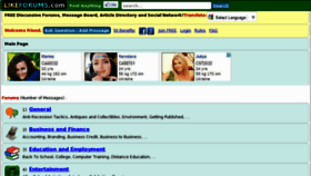 What Allindiaforums.com website looked like in 2013 (10 years ago)