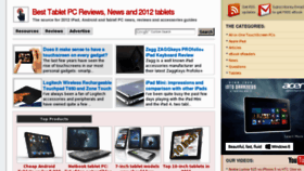 What Alltouchtablet.com website looked like in 2013 (12 years ago)