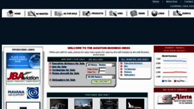What Aviationbusinessindex.com website looked like in 2013 (10 years ago)