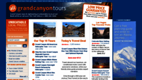 What Allgrandcanyontours.com website looked like in 2013 (10 years ago)