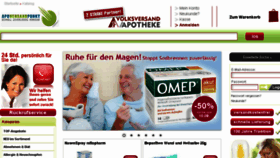 What Apoversandpunkt.de website looked like in 2013 (10 years ago)