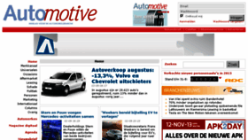What Automotive-online.nl website looked like in 2013 (12 years ago)