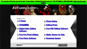 What Avfunny.com website looked like in 2013 (10 years ago)