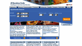 What All-barcelona-guide.com website looked like in 2013 (10 years ago)