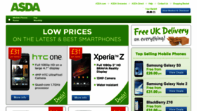 What Asdamobilephones.com website looked like in 2013 (10 years ago)