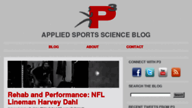 What Appliedsportsscience.com website looked like in 2013 (10 years ago)