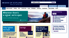What Apply.bankofscotland.co.uk website looked like in 2013 (10 years ago)