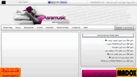 What Asramusic34.com website looked like in 2013 (10 years ago)