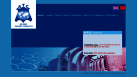 What Atc.fr website looked like in 2013 (10 years ago)