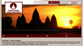 What Antares-asien-reisen.de website looked like in 2013 (10 years ago)