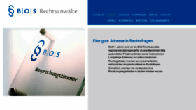 What Anwaelte-bos.de website looked like in 2013 (10 years ago)