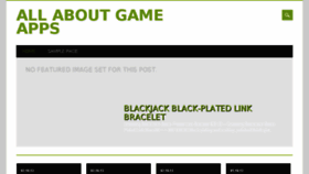 What Allgameapp.com website looked like in 2013 (10 years ago)