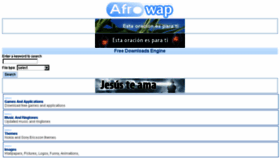 What Afrowap.com website looked like in 2013 (10 years ago)