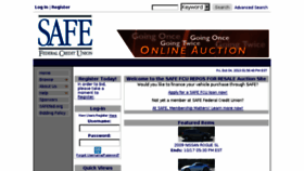 What Auction.safefed.org website looked like in 2013 (10 years ago)