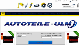 What Autoteile-ulm.de website looked like in 2013 (10 years ago)