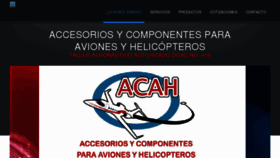 What Acah.com.mx website looked like in 2013 (10 years ago)