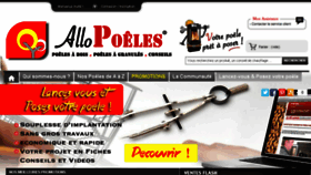 What Allopoeles.com website looked like in 2013 (10 years ago)