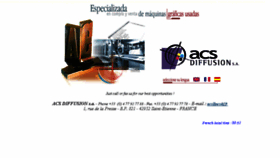 What Acsdif.fr website looked like in 2013 (10 years ago)