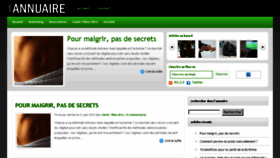 What Annuaire-du-web.info website looked like in 2013 (10 years ago)