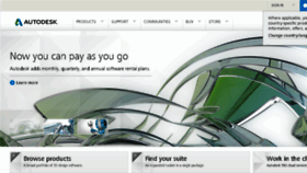 What Autodesk.net website looked like in 2013 (10 years ago)