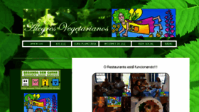 What Alegresvegetarianos.com website looked like in 2013 (10 years ago)