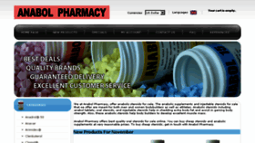 What Anabolpharmacy.com website looked like in 2013 (10 years ago)