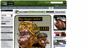 What Artizans.ca website looked like in 2013 (10 years ago)