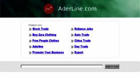 What Aderline.com website looked like in 2013 (10 years ago)