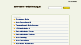 What Autocenter-middelburg.nl website looked like in 2013 (10 years ago)