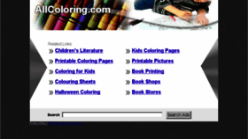 What Allcoloring.com website looked like in 2013 (10 years ago)
