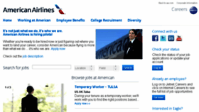 What Aacareers.com website looked like in 2013 (10 years ago)