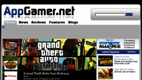 What Appgamer.net website looked like in 2013 (10 years ago)