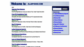 What Allmygod.com website looked like in 2014 (10 years ago)