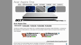 What Aceraspireone.com website looked like in 2014 (10 years ago)