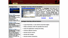 What Actualspy.com website looked like in 2014 (10 years ago)
